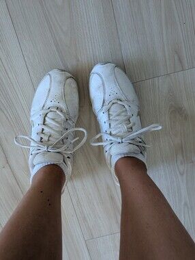Well Used Old High School Cheer Shoes Nike